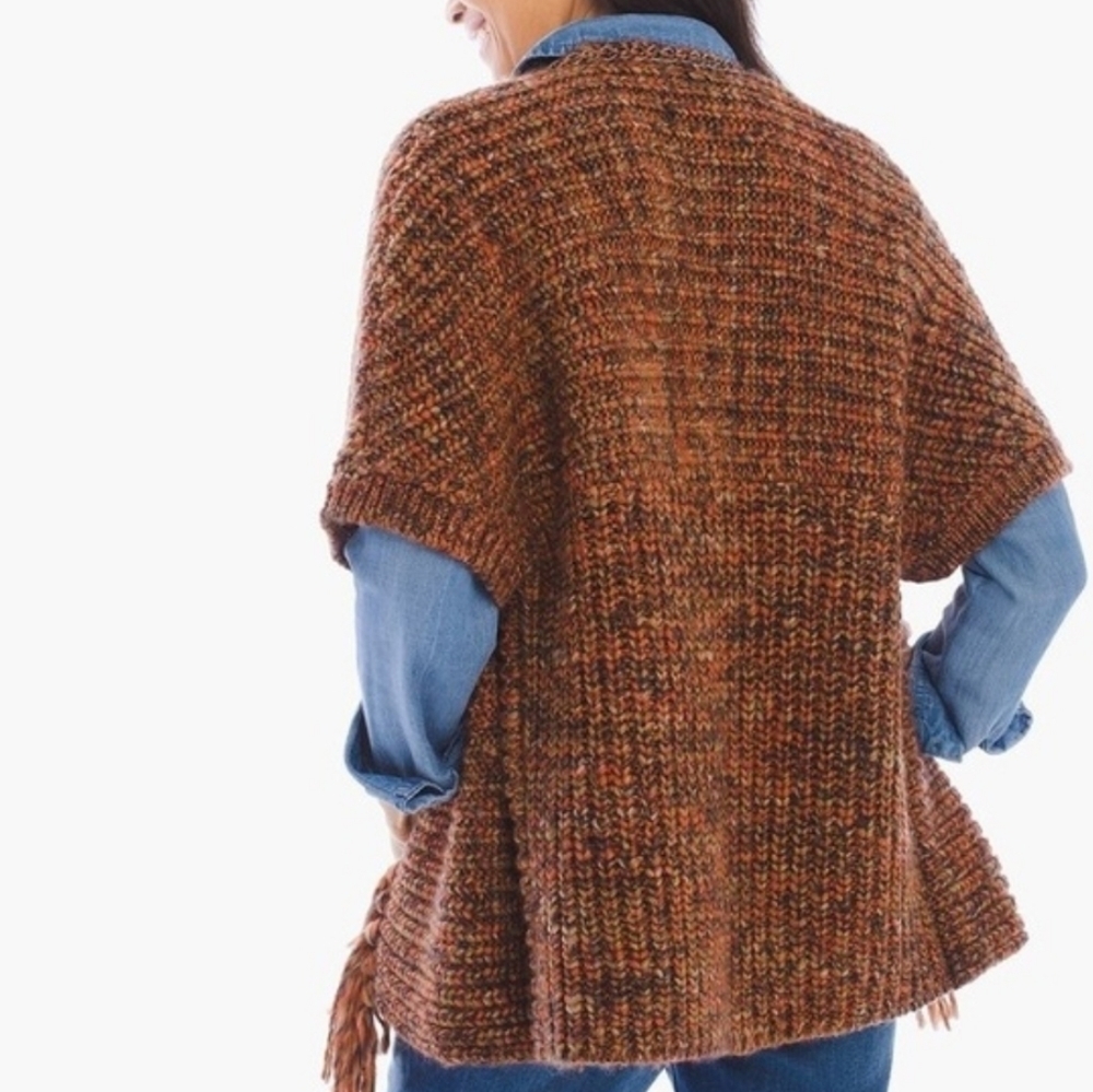 Chico's Katarina Hardware Fringe Cardigan - Picture 5 of 10